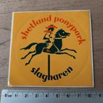 Sticker ponypark slagharen, Ophalen of Verzenden, Zo goed als nieuw, Bedrijf of Vereniging