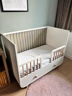 Ledikant MYLLRA inclusief matras HIMLAVALV, Ophalen, Gebruikt, Minder dan 140 cm, Matras