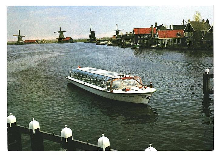 942215 Zaanse Schans NH 1985 Nette oude kaart Onbeschreven, Verzamelen, Ansichtkaarten | Nederland, Ongelopen, Noord-Holland, Ophalen of Verzenden