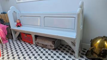 Authentieke Kerkbank - 194x102x43 cm beschikbaar voor biedingen