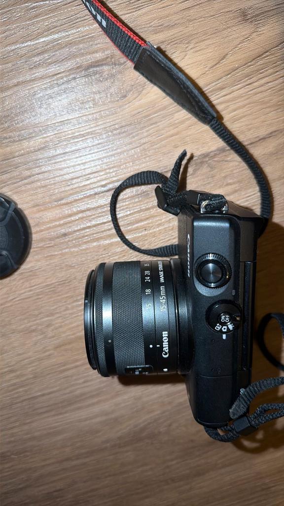 Canon EOS M200, 15-45mm, Audio, Tv en Foto, Fotocamera's Digitaal, Zo goed als nieuw, Spiegelreflex, Canon, Geen optische zoom