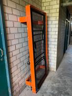 Auping eenpersoons bed verstelbare spiraalbodem, Huis en Inrichting, Slaapkamer | Bedden, Ophalen, 90 cm, 200 cm, Hout