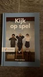 Kijk op spel, Boeken, Nieuw, Noordhoff Uitgevers, Alpha, HBO