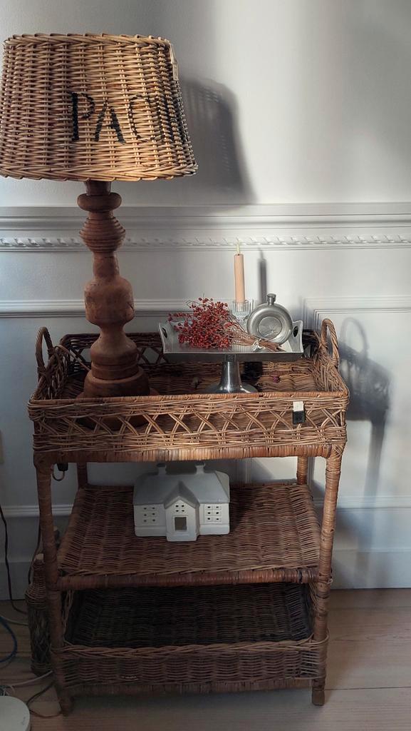 Riviera Maison Sidetable van Ratan, Huis en Inrichting, Tafels | Sidetables, Gebruikt, 25 tot 50 cm, Minder dan 50 cm, Rechthoekig