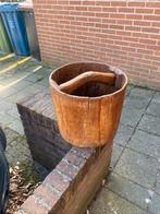 Antieke houten emmer, Ophalen of Verzenden
