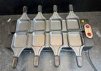GOURMET - RACLETTE SET BBQ BARBEQUE ZGAN, Ophalen of Verzenden, Zo goed als nieuw, 8 personen of meer