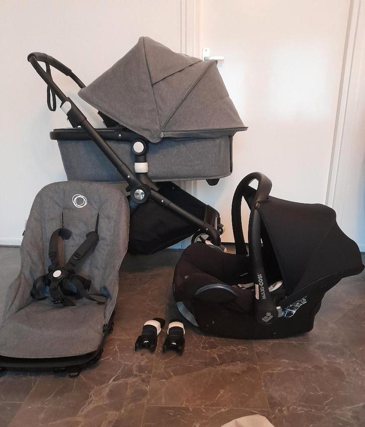 Nette bugaboo kinderwagen, Kinderen en Baby's, Kinderwagens en Combinaties, Zo goed als nieuw, Kinderwagen, Bugaboo, Met autostoeltje