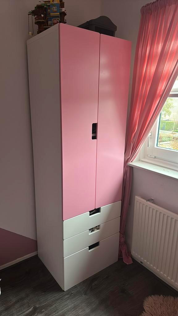 Bed, kast en bankje voor meiden, Huis en Inrichting, Kasten | Kledingkasten, Zo goed als nieuw, Minder dan 100 cm, 50 tot 100 cm