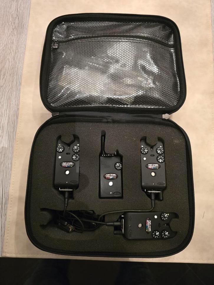 Zeer mooie Delkim 3+1set, Watersport en Boten, Hengelsport | Karpervissen, Zo goed als nieuw, Overige typen, Ophalen of Verzenden