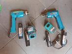 2x Makita boormachine met reserveaccu, Doe-het-zelf en Verbouw, Ophalen, Gebruikt, 600 watt of meer, Boormachine