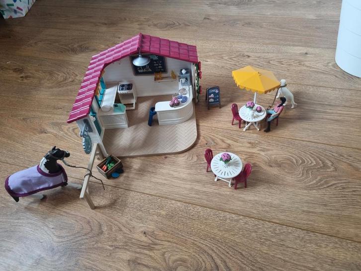 Schleich Ruiter Café, Verzamelen, Speelgoed, Gebruikt, Ophalen of Verzenden