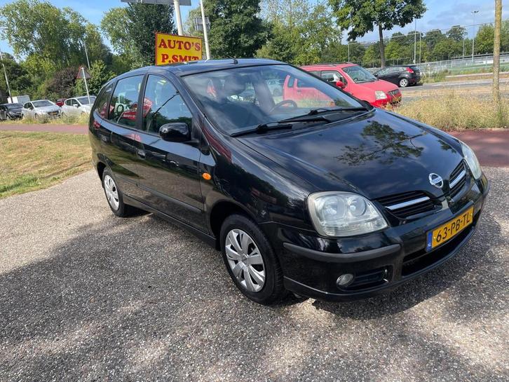 Nissan Almera Tino 1.8 Acenta AIRCO ACHTERR CAMERA, Auto's, Nissan, Bedrijf, Te koop, Almera Tino, ABS, Achteruitrijcamera, Airbags