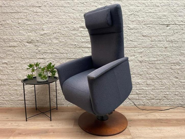 Prominent Trento sta op stoel relaxfauteuil draaibaar M/L, Huis en Inrichting, Fauteuils, Zo goed als nieuw, Stof, 50 tot 75 cm