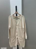 Gudrun Sjödén long cream cardigan – 100% wool – size M, Ophalen of Verzenden, Zo goed als nieuw