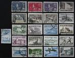 Finland : kavel van 21 oude grote zegels periode 1930-1980, Ophalen of Verzenden, Finland, Gestempeld