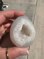 Druzy agaat egg, Verzamelen, Mineralen en Fossielen, Ophalen of Verzenden