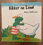 Kikker en Eend - Kartonboekje Max Velthuijs, Ophalen of Verzenden, Gelezen, 1 tot 2 jaar
