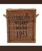 Riviera Maison Cobblers Mand - Nieuw!, Ophalen, Overige materialen, Minder dan 50 cm, 50 tot 100 cm