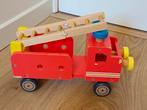 Hema Houten Brandweerwagen Speelgoed, Ophalen, Gebruikt