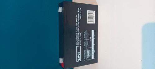 2 emos rechargeable acid batteryen 6V / 7ah / 20 h, Computers en Software, Interne voedingen, Zo goed als nieuw, Ophalen
