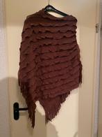Bruine dames poncho, Ophalen of Verzenden, Gedragen, Bruin