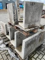 Keerwanden L-elementen 60x40x50, Tuin en Terras, Tegels en Klinkers, Ophalen, Beton, Overige typen