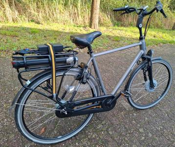 Zeer nette elektrische Sparta herenfiets, 630km, 57cm hoog✅️ beschikbaar voor biedingen