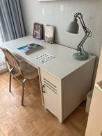 Wit bureautje, Huis en Inrichting, Bureaus, Ophalen, Gebruikt