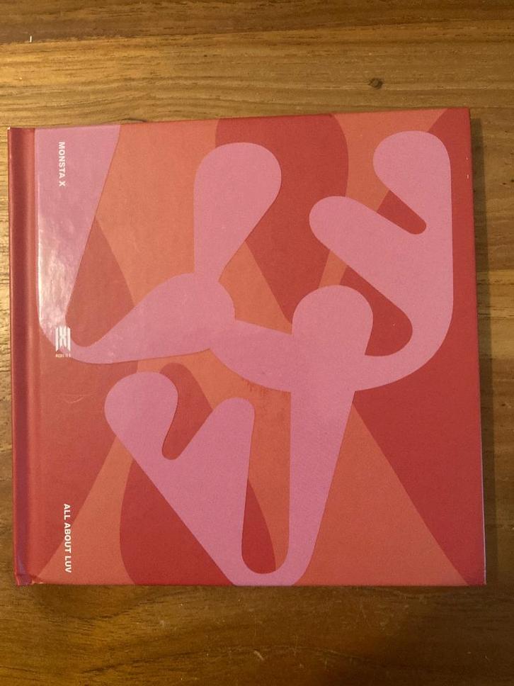 K-Pop / Monsta X - All about luv / Version 1(Speciale editie, Cd's en Dvd's, Cd's | Pop, Zo goed als nieuw, 2000 tot heden, Boxset