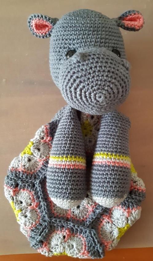 Knuffelnijlpaard, Kinderen en Baby's, Speelgoed | Poppen, Nieuw, Overige typen, Ophalen