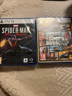 Spider-man en GTA 5, Spelcomputers en Games, Games | Sony PlayStation 5, Ophalen of Verzenden, Zo goed als nieuw