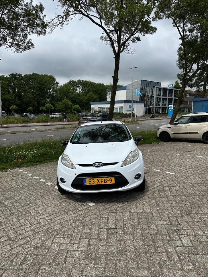 Ford Fiësta 1.6 Tdci 5DR 2012 Wit, Auto's, Ford, Particulier, Fiësta, Airbags, Airconditioning, Cruise Control, Elektrische buitenspiegels