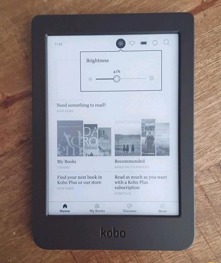 Zgan  Kobo Nia ereader, Computers en Software, E-readers, Zo goed als nieuw, 6 inch of minder, 8 GB, Touchscreen, Wi-Fi, Ophalen of Verzenden