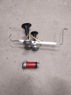 3 toons luchthoorn met compressor (merk Stebel), Auto-onderdelen, Overige Auto-onderdelen, Ophalen, Gebruikt