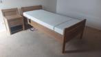 Senioren bed, Ophalen, 90 cm, Eenpersoons, Bruin