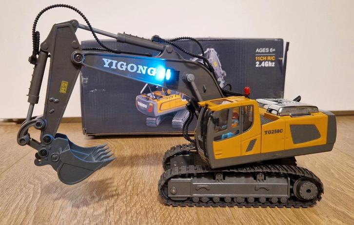 Excavator R/C 11kanalen, Hobby en Vrije tijd, Modelbouw | Radiografisch | Overige, Nieuw, Ophalen of Verzenden