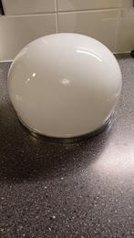 Glazen Bol Lamp Design, Ophalen of Verzenden, Gebruikt