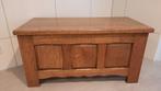 Eikenhouten dekenkistje wordt te koop aangeboden, Ophalen, Minder dan 50 cm, Gebruikt, 50 tot 100 cm