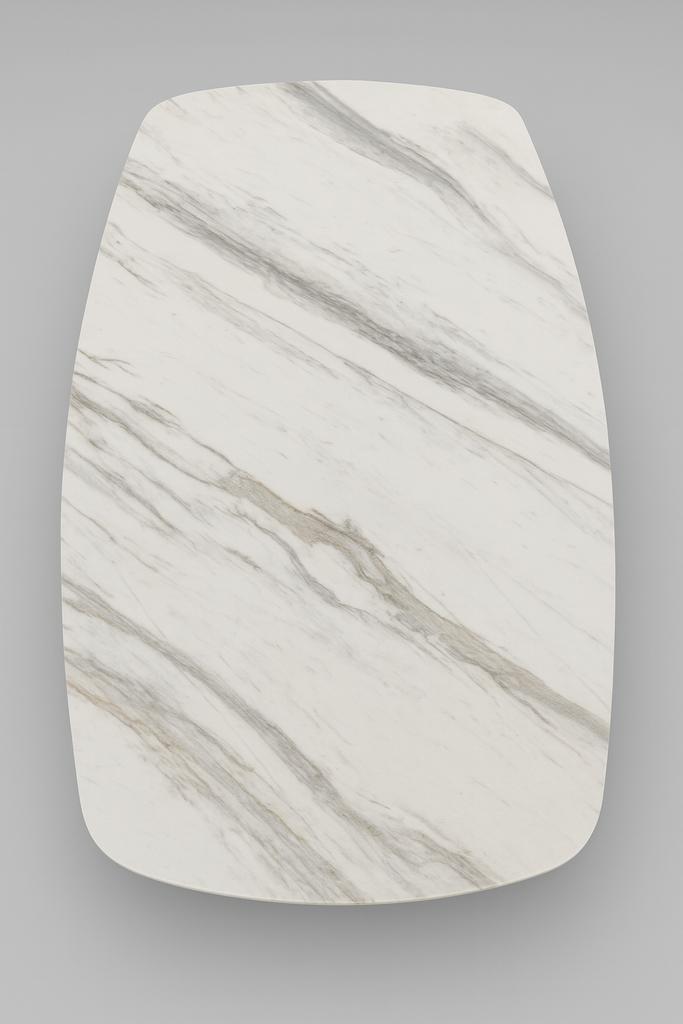 Deens ovaal 240x100cm quartzstone Deens ovale eettafel, Huis en Inrichting, Tafels | Eettafels, Nieuw, 100 tot 150 cm, 200 cm of meer