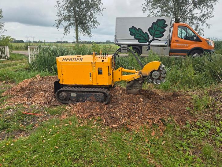 Rups stobbenfrees, Zakelijke goederen, Machines en Bouw | Tuin, Park en Bosbouw, Overige typen, Ophalen