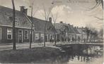 Rottevalle (Frl.) Buurt bij de Hoofdbrug, Volk, gelopen 1916, Verzamelen, Ansichtkaarten | Nederland, Verzenden, Voor 1920, Gelopen