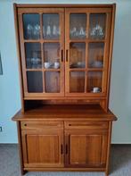 Dyrlund Denmark vintage teak vitrine en sideboard dressoir, Huis en Inrichting, Met deur(en), 150 tot 200 cm, Ophalen of Verzenden