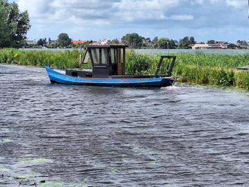 Te koop: Stalen werkboot / opduwer / sleepboot beschikbaar voor biedingen