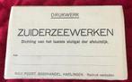 Zeer oude kaarten vd Zuiderzeewerken, Nico Poort, Verzenden, Voor 1920, Zuid-Holland