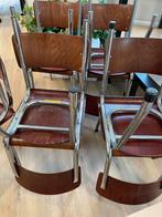 Stoelen, Huis en Inrichting, Stoelen, Ophalen, Gebruikt, Bruin, Vijf, Zes of meer stoelen