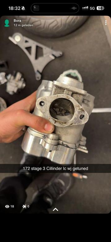 Diverse onderdelen tekoop 172cc stage 3 beschikbaar voor biedingen