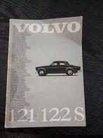 Instructieboekje Volvo Amazon 121/122S, Ophalen of Verzenden