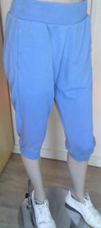 PUMA 3/4 sportieve blauwe broek maat M, Maat 38/40 (M), Driekwart, Gedragen, Puma