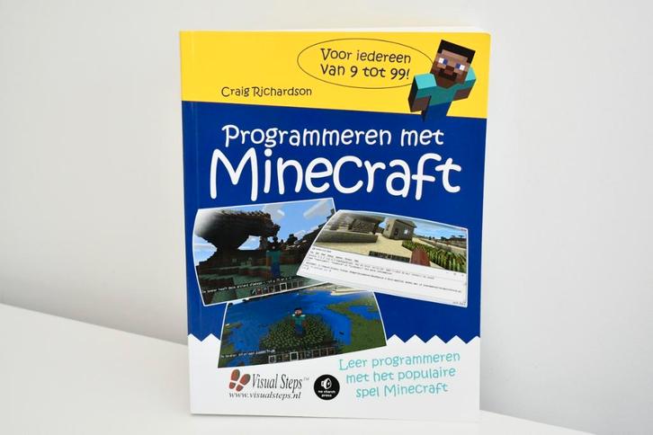 Boek Programmeren met Minecraft, Visual Steps, nieuw, Boeken, Informatica en Computer, Nieuw, Programmeertaal of Theorie, Ophalen of Verzenden
