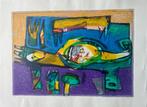 Zeefdruk Geert Vrijdag - Eufraat, Antiek en Kunst, Kunst | Litho's en Zeefdrukken, Verzenden